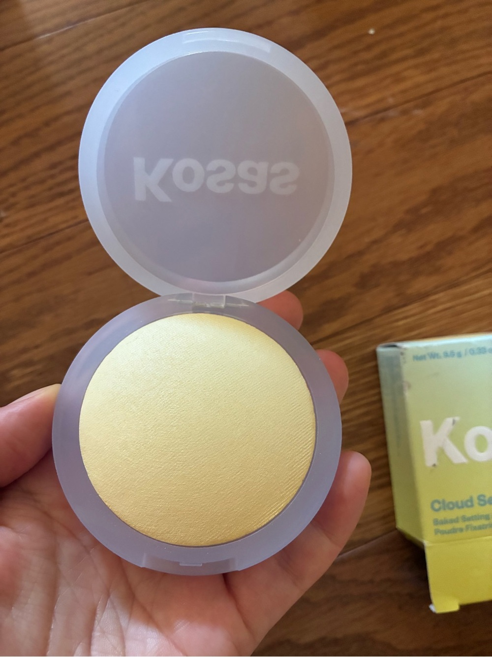 Kosas Cloud Set Baked Setting & Smoothing Talc Free Vegan Powder - Buttery - Picture 5 of 6